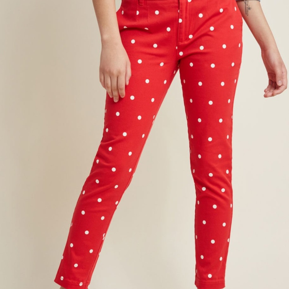 Red pants